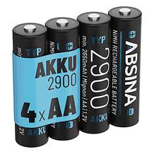 ABSINA batteria ricaricabile AA