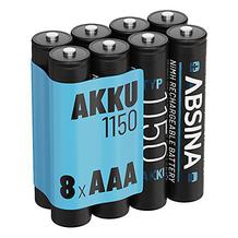 ABSINA batteria ricaricabile AAA