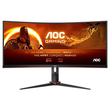 AOC CU34G2XPD/BK/39
