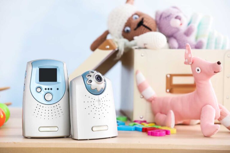 baby monitor con telecamera