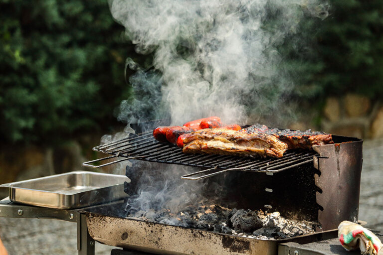 barbecue a carbonella
