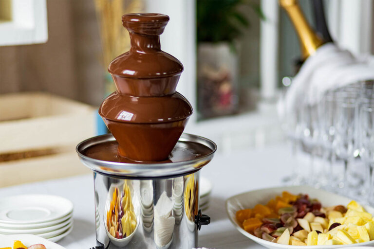 fontana di cioccolato