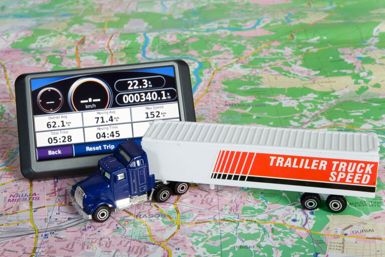 navigatore per camion
