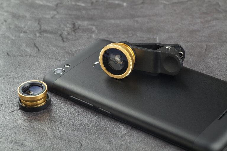 obiettivo per smartphone
