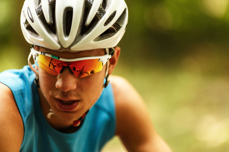 occhiali da ciclismo