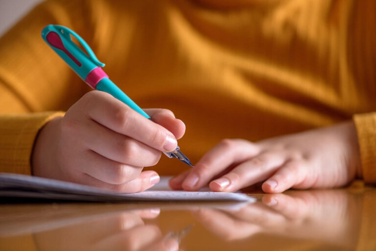 penna stilografica per bambini