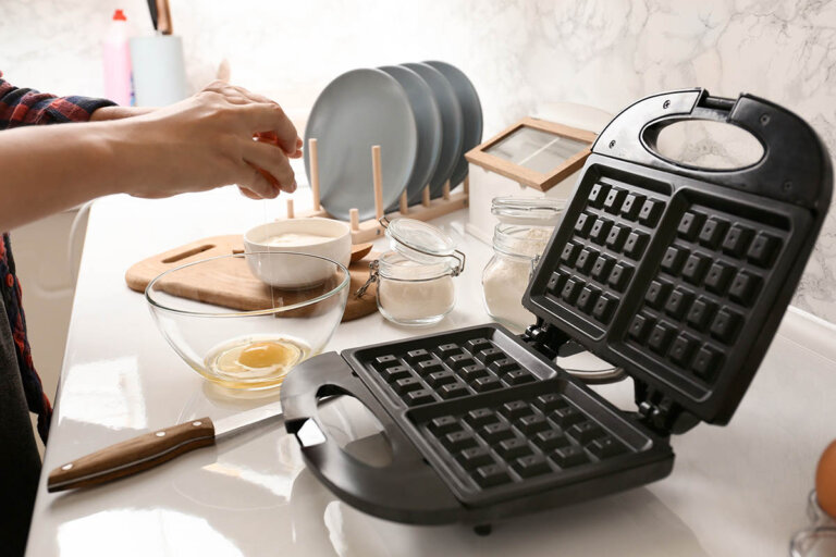 piastra per waffle