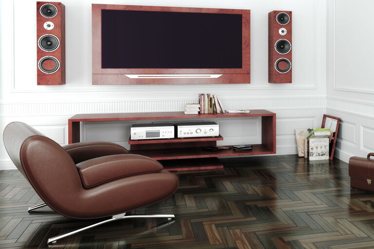 sedia con sistema musica