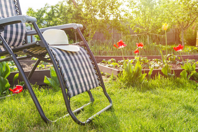 sedia da giardino