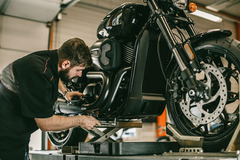 sollevatore per moto