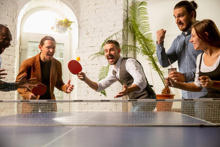 tavolo da ping pong