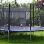 trampolino da giardino